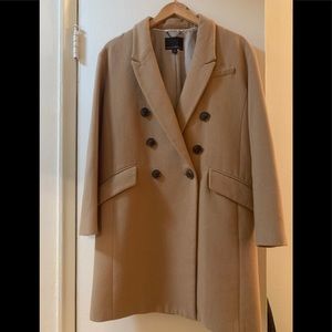 Banana Republic Camel Wool Coat XS